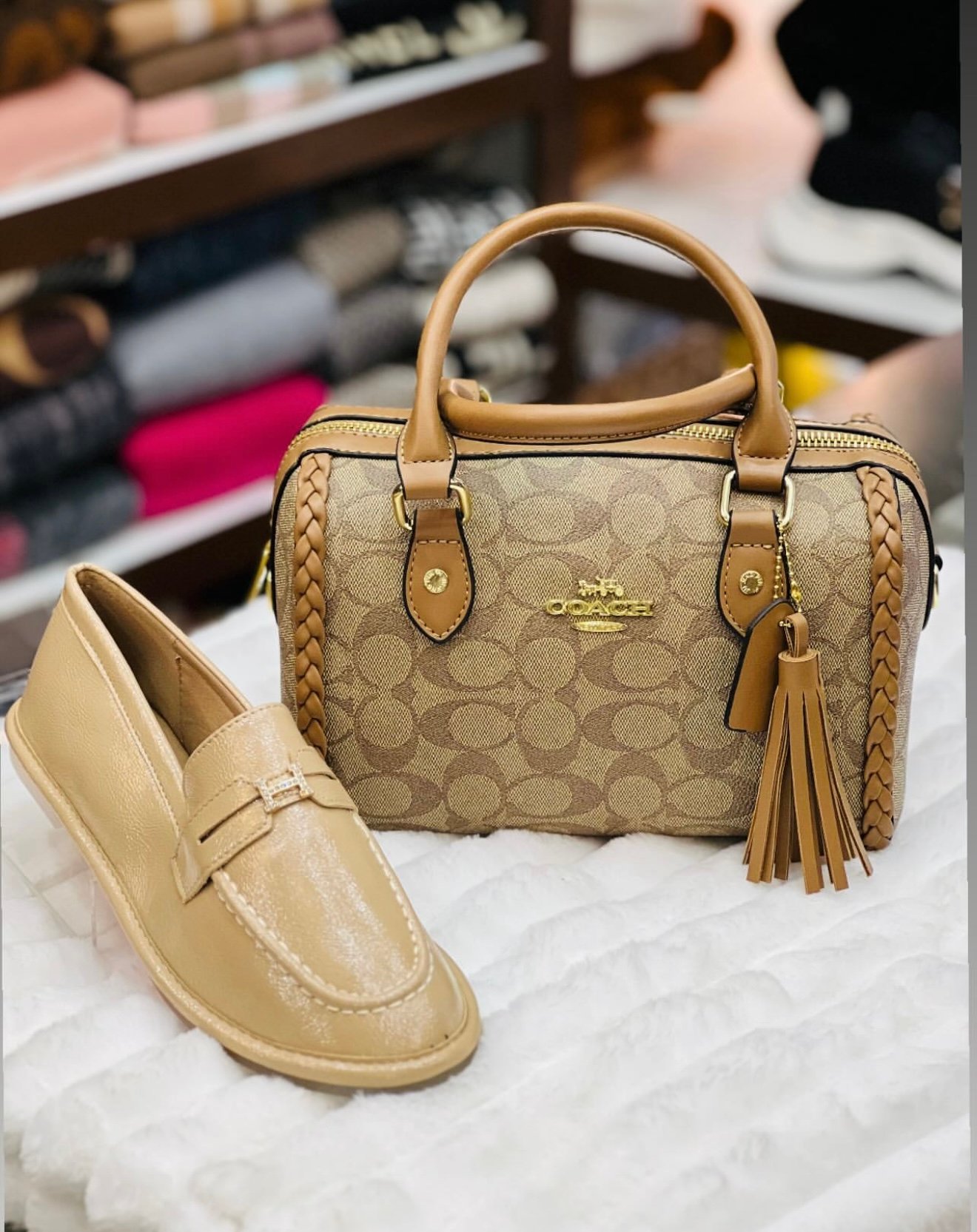 تنسيقة حقيبة نسائية و شوز 4