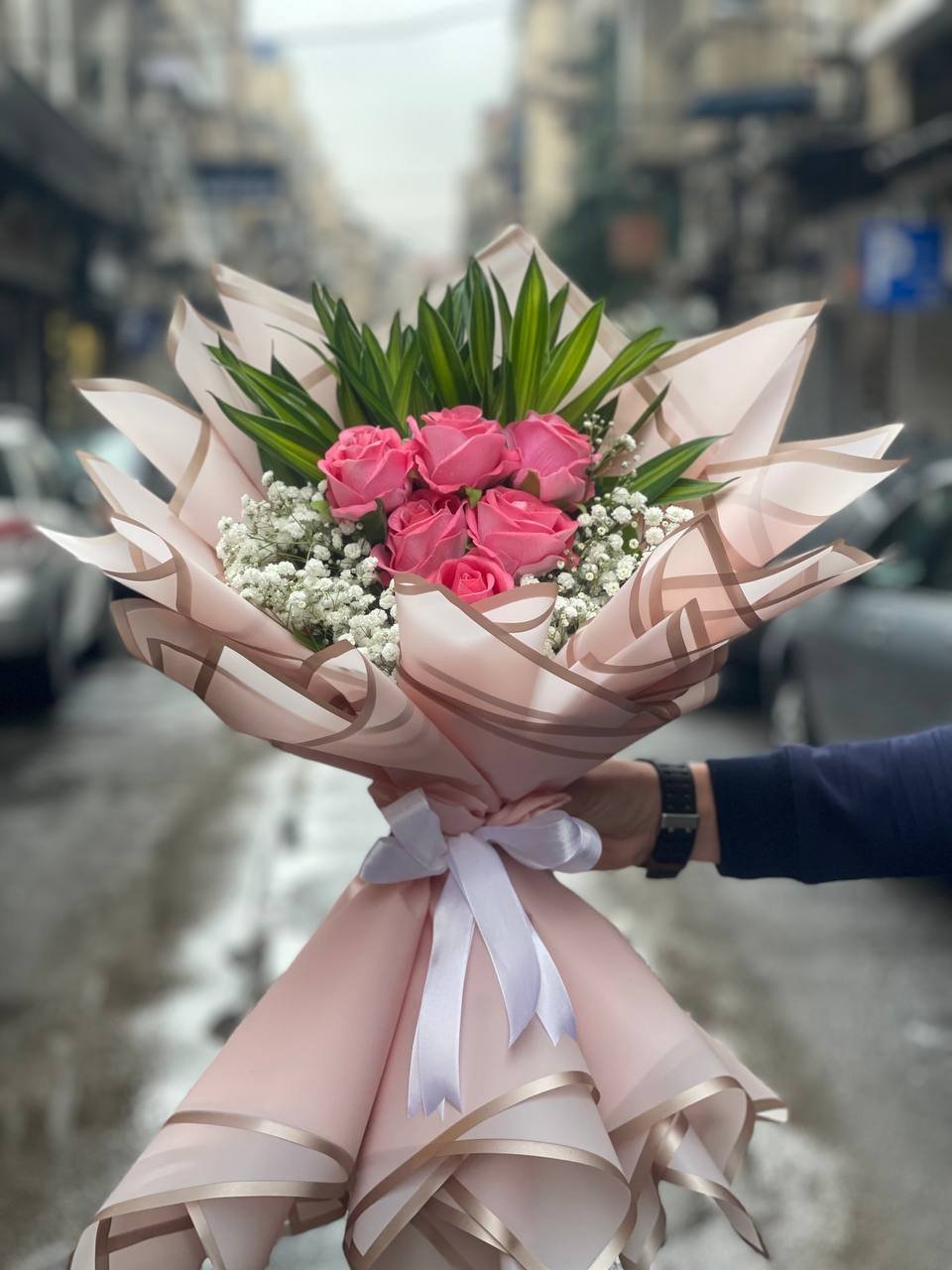 باقة جوري ناعمة