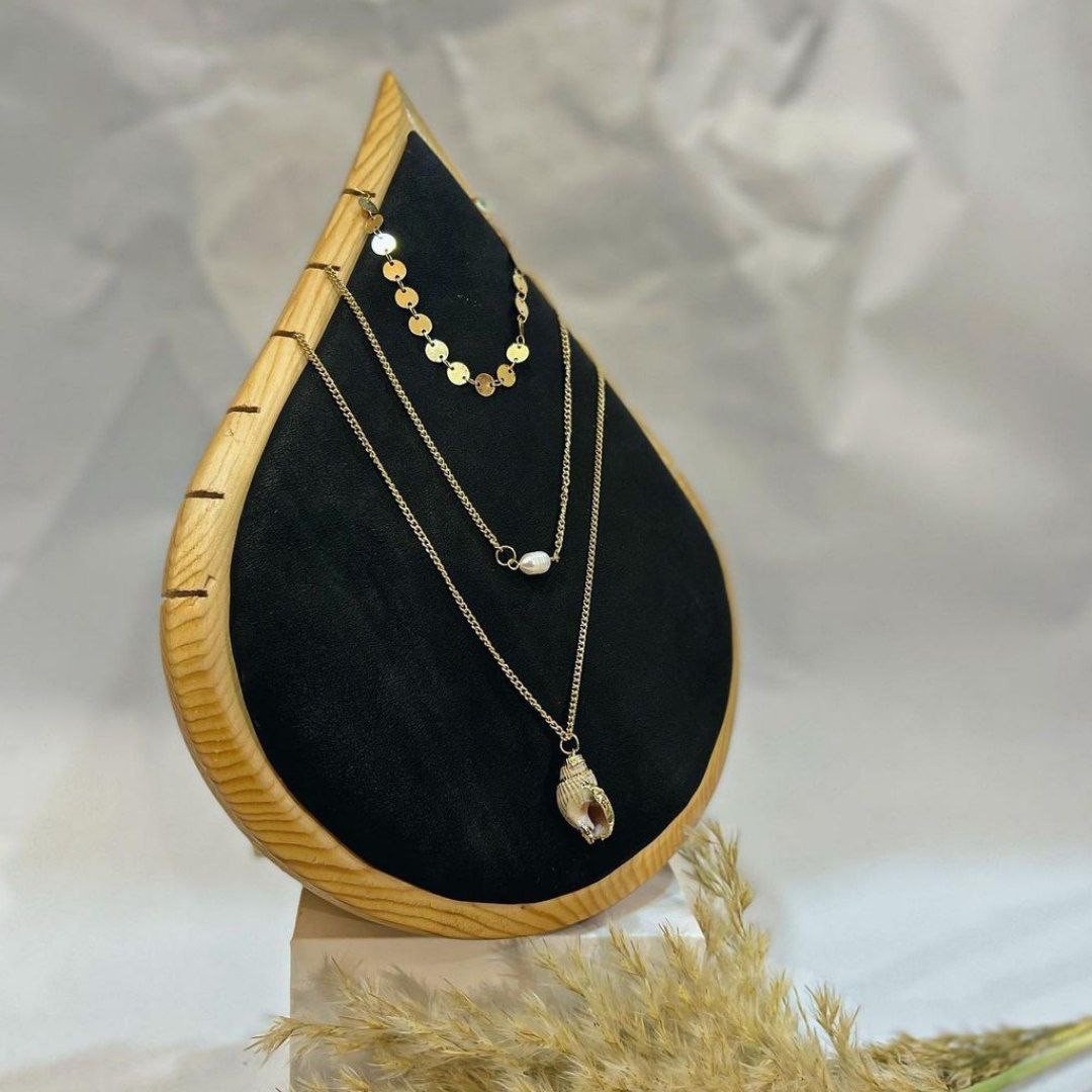 طوق تلات طبقات صدفة