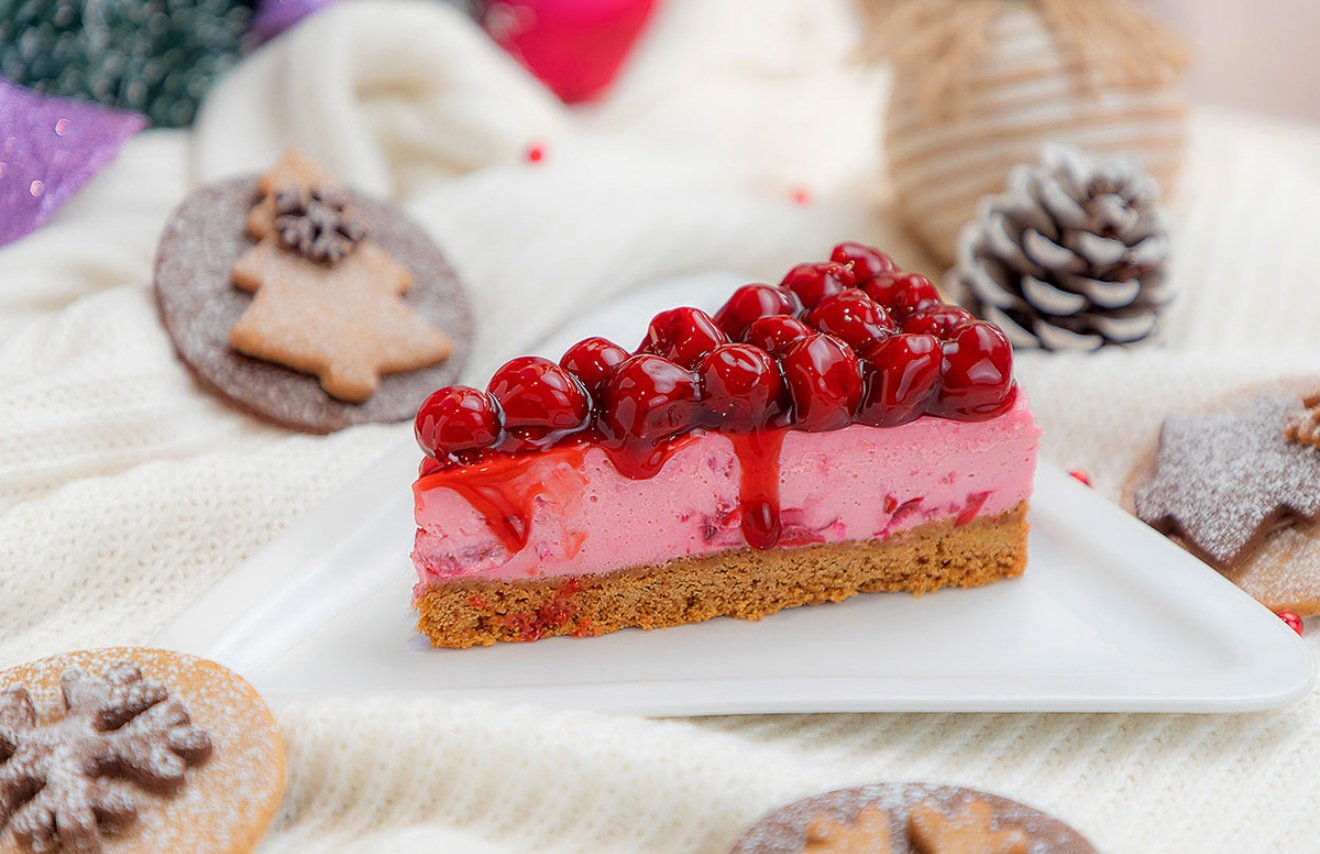 تشيز كيك الكرز