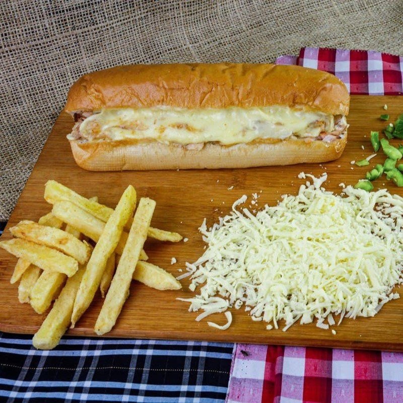 سندويشة بطاطا تشيز