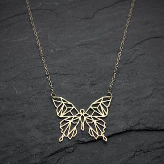 طوق مطلي دهب تفصيل 2