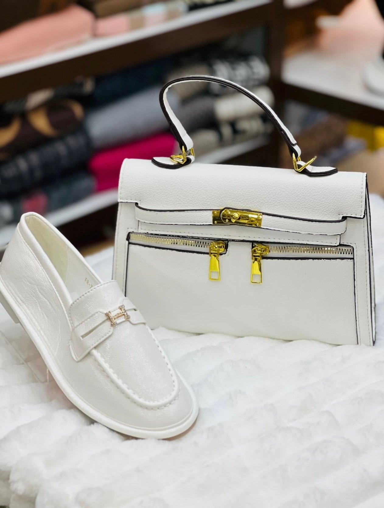 تنسيقة حقيبة نسائية و شوز 5