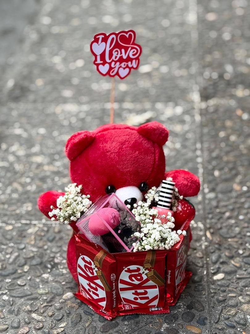 تنسيقة دبدوب و شوكولا 2